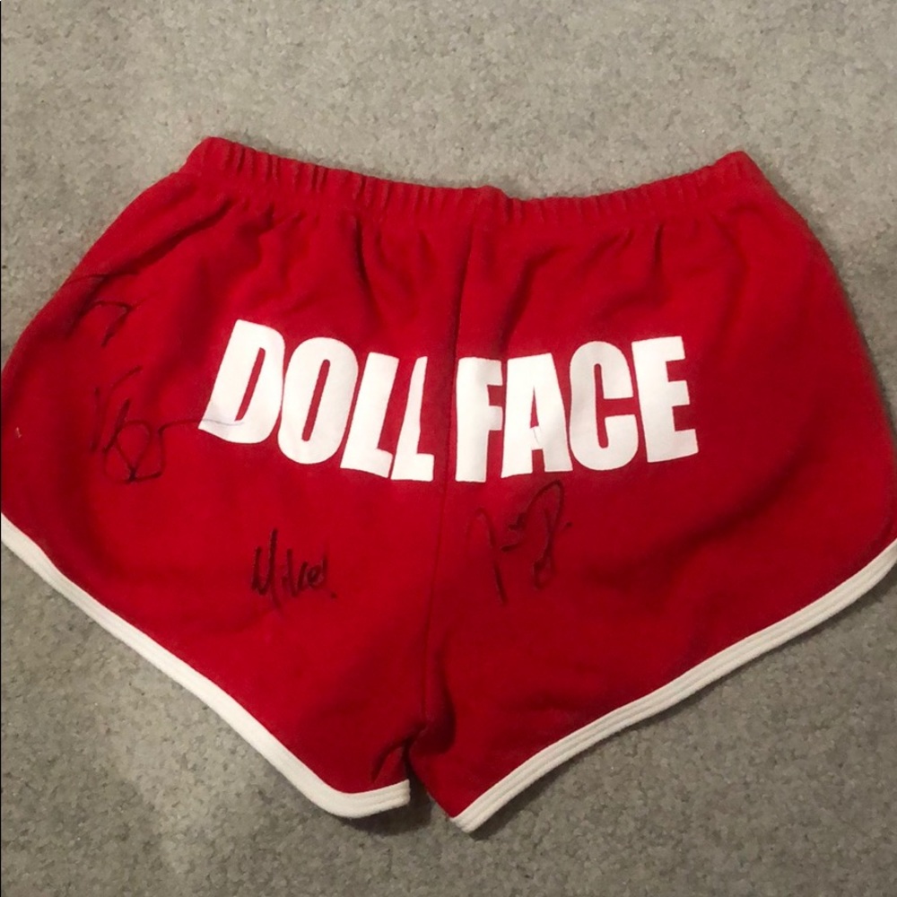 Pierce the veil signed shorts